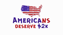 Americans Deserve2k Stimulus Checks GIF - Americans Deserve2k Stimulus Checks Dani Leis GIFs