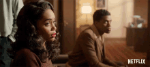 Disappointed Laura Harrier GIF