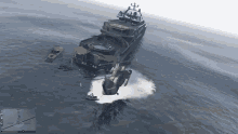 Crash Chinook Helicopter GIF - Crash Chinook Helicopter Navy Ship GIFs