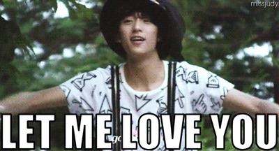 kpop let me love you gif