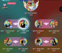 a screenshot of a video game with the name sally on the bottom left