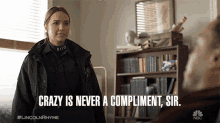 Crazy Is Never A Compliment Sir Rude GIF - Crazy Is Never A Compliment Sir Rude Not A Compliment GIFs