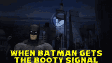 batman bat signal butt booty bootie