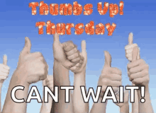 Thumbs Up Thursday Yes GIF