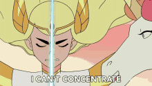 I Cant Concentrate She Ra GIF - I Cant Concentrate She Ra Aimee Carrero GIFs