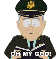 Oh My God South Park Sticker - Oh My God South Park S17e3 Stickers