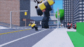 a cartoon character with the word fox on his back