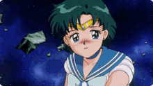 Sailor Mercury Tears GIF - Sailor Mercury Tears Sad GIFs