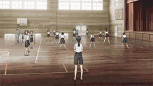 akebi chan komichi volleyball spike anime
