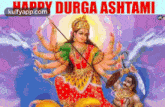 "Hope This Durga Ashtami Brings In Good Fortune And Abounding Happiness For You...!.Gif GIF