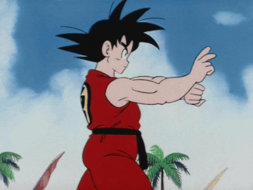 Dragon Ball Goku GIF Dragon ball Goku Teen goku Discover Share GIFs