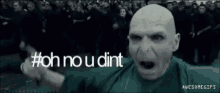 Oh No You Didnt Voldemort GIF - Oh No You Didnt Voldemort GIFs