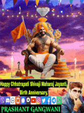 Chhatrapati Shivaji Maharaj Jayanti Birth Anniversary GIF
