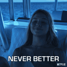 Never Better Sarah Cameron GIF - Never Better Sarah Cameron Outer Banks GIFs