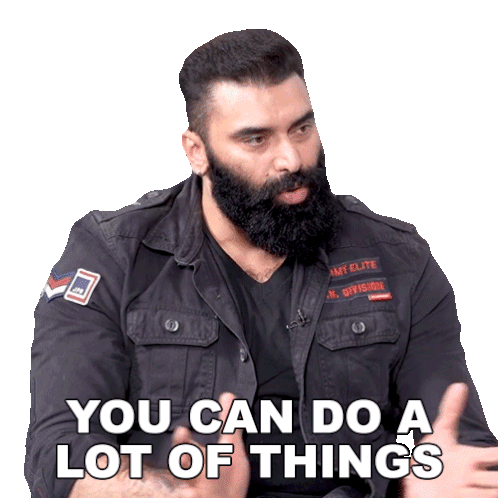 You Can Do A Lot Of Things Nikitin Dheer Sticker - You Can Do A Lot Of Things Nikitin Dheer Pinkvilla Stickers