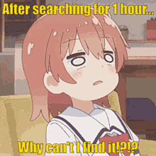 After For1hour Of Searching Tired GIF