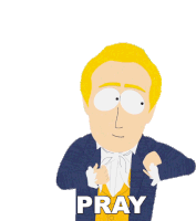 Pray Joseph Smith Sticker - Pray Joseph Smith South Park Stickers