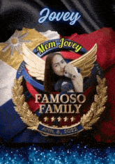 a picture of a woman with wings and the name jovey