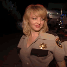 Holding Laughter Deputy Clementine Johnson GIF