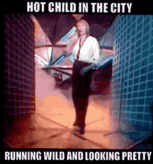 hot child in the city nick gilder running wild and looking pretty 70s music