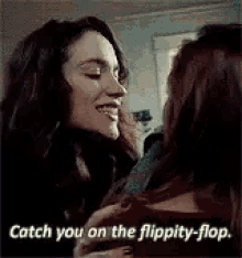 Catch You On The Flip Wynonna Earp GIF - Catch You On The Flip Wynonna Earp Melanie Scrofano GIFs