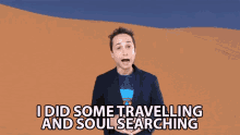 I Did Some Travelling And Soul Searching Rucka Rucka Ali GIF