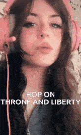 Hop On Throne And Liberty GIF - Hop On Throne And Liberty GIFs
