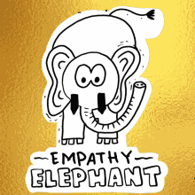 empathy elephant veefriends caring i understand i feel you