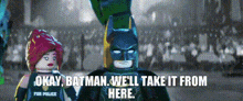 Batman We'Ll Take It From Here GIF - Batman We'Ll Take It From Here Pee GIFs