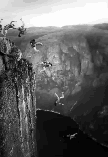 jump cliff