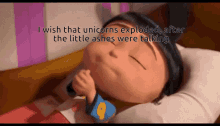 This Her Wish Agnes GIF - This Her Wish Agnes Despicable Me GIFs