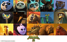 Kung Fu Panda 3 Kung Fu Panda 3 Character Cast Roster GIF