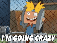 Im Going Crazy Hey Arnold GIF - Im Going Crazy Hey Arnold GIFs