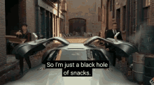 Barry Allen Black Hole Of Snacks GIF - Barry Allen Black Hole Of Snacks Justice League GIFs