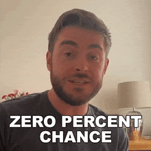 Zero Percent Chance Lewis Jackson GIF - Zero Percent Chance Lewis Jackson No Chance GIFs