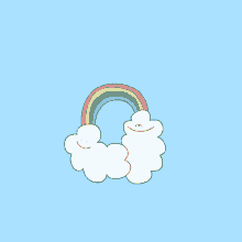 Cloud Rainbowcloud GIF - Cloud Rainbowcloud Rainbow GIFs