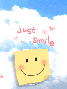 Just Smile GIF