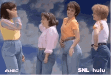 Mom Jeans GIF - Mom Jeans High Five GIFs