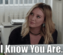 Younger Tv Show Kelsey Peters GIF - Younger Tv Show Kelsey Peters I Know You Are GIFs