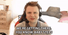 Were Getting There You Know Baby Steps Anggro GIF