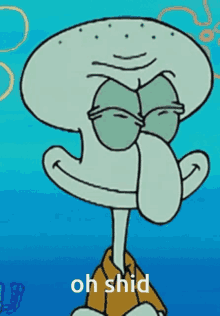 Squidward Nose Oh Shid GIF - Squidward Nose Oh Shid Shid GIFs