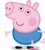 George Pig Peppa Pig Sticker - George Pig Peppa Pig Stickers