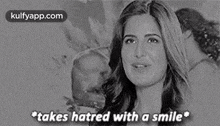 "Takes Hatred With A Smile.Gif GIF