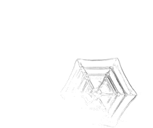 a black and white drawing of a snowflake