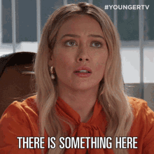 There Is Something Here Kelsey Peters GIF - There Is Something Here Kelsey Peters Younger GIFs
