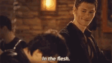 Klaus Mikaelson In The Flesh GIF - Klaus Mikaelson In The Flesh Tvd GIFs