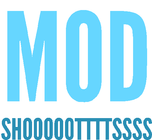 Mod Shots Text Sticker - Mod Shots Text Animated Stickers