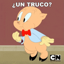 Un Truco Porky GIF - Un Truco Porky Looney Tunes GIFs