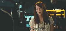Its Not You Its Me GIF - Its Not You Its Me Emma Stone GIFs