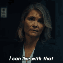 I Can Live With That Female Agent GIF - I Can Live With That Female Agent Mayor Of Kingstown GIFs